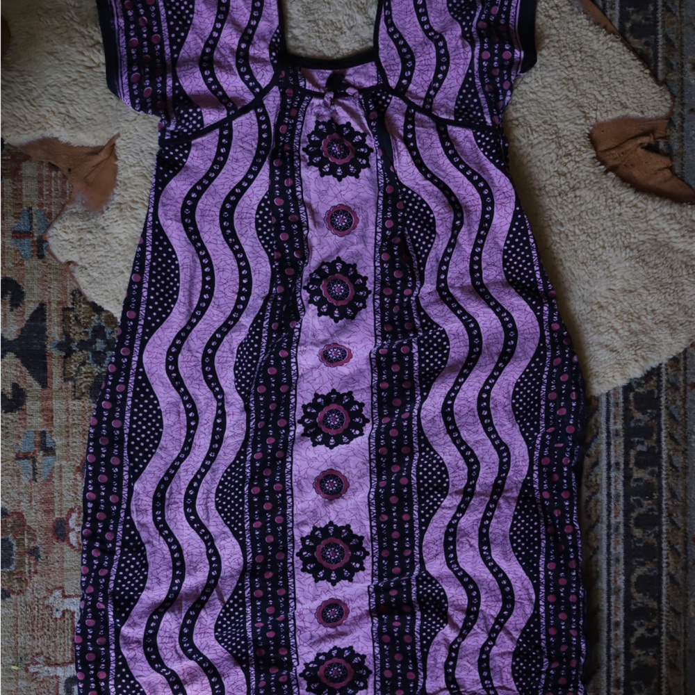 Vintage printed mumu